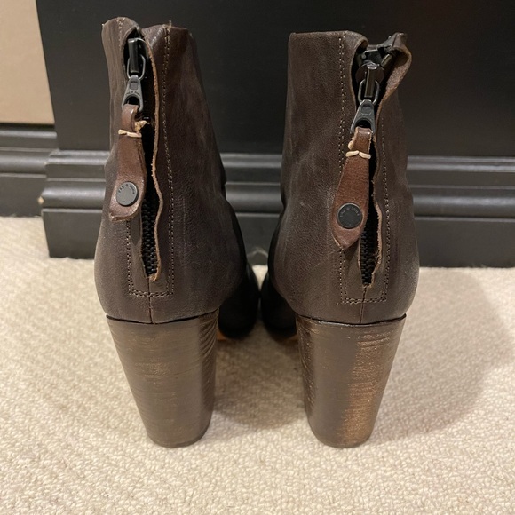 Rag & Bone brown booties - Picture 4 of 5
